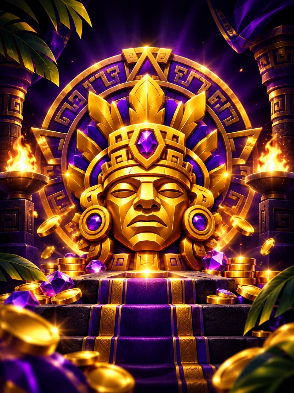 ภาพเกม Treasures Of Aztec ที่ออกแบบใหม่สำหรับ m358 - เอ็ม358